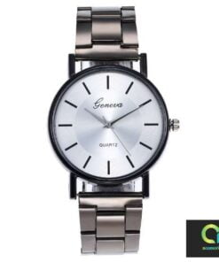 steel band unisex wrist watch Geneva