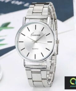 white Geneva unisex watch
