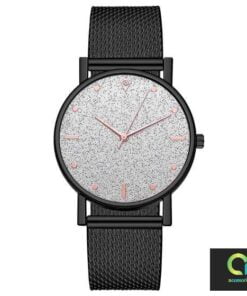 non tarnish silicon fashion wristwatch for ladies with white dial