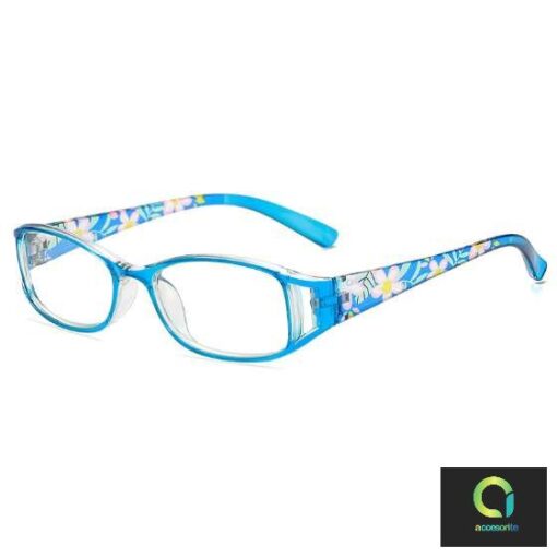 Blue Stylish Ladies Antiblue Light Reading Glasses